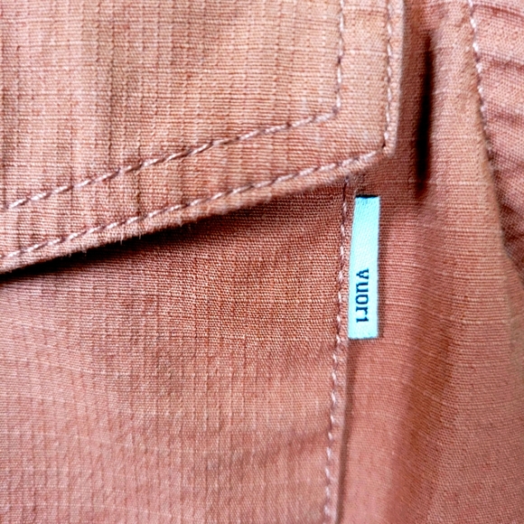 Vuori Ripstop Russell Jacket Small Mens Burnt Orange - Picture 3 of 9